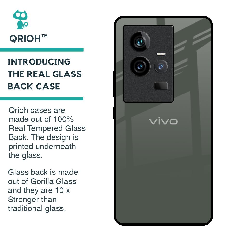 Charcoal Glass Case for iQOO 11