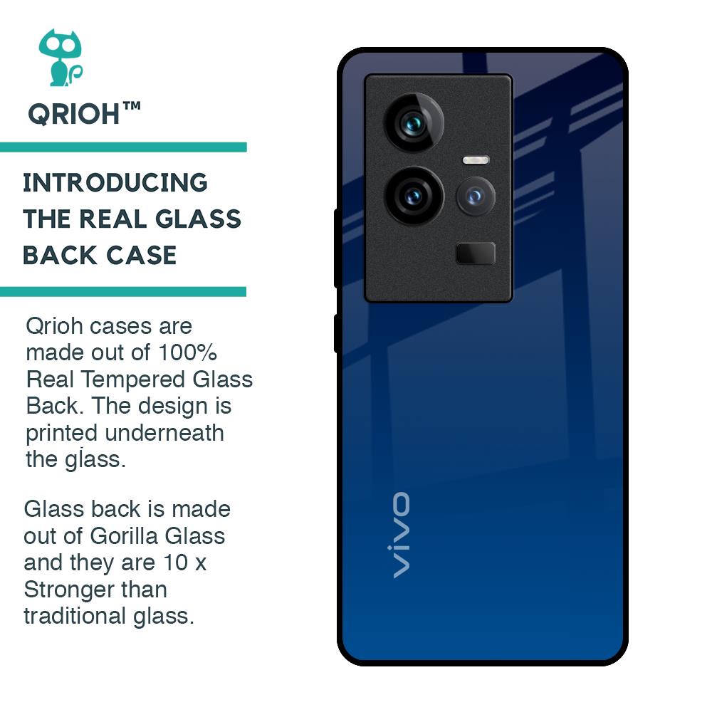 Very Blue Glass Case for iQOO 11