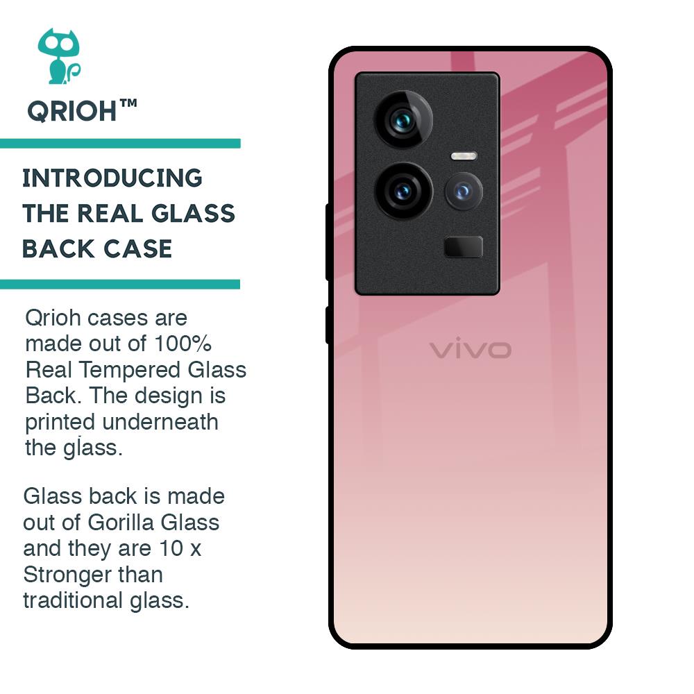 Blooming Pink Glass Case for iQOO 11