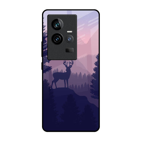 Deer In Night iQOO 11 Glass Cases & Covers Online