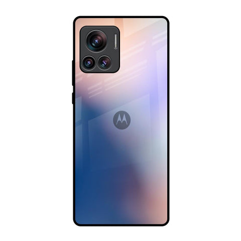 Blue Mauve Gradient Motorola Edge 30 Ultra Glass Back Cover Online