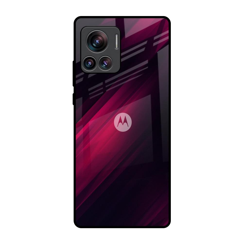 Razor Black Motorola Edge 30 Ultra Glass Back Cover Online