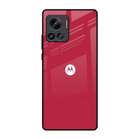 Solo Maroon Motorola Edge 30 Ultra Glass Back Cover Online