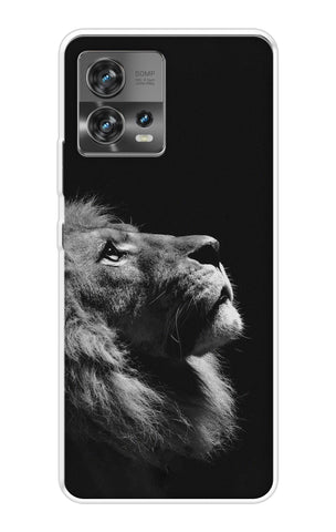 Lion Looking to Sky Motorola Edge 30 Fusion Back Cover