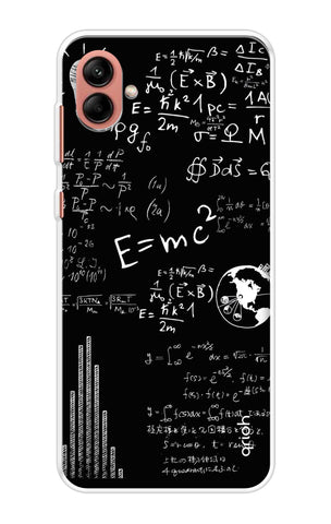 Equation Doodle Samsung Galaxy A04 Back Cover