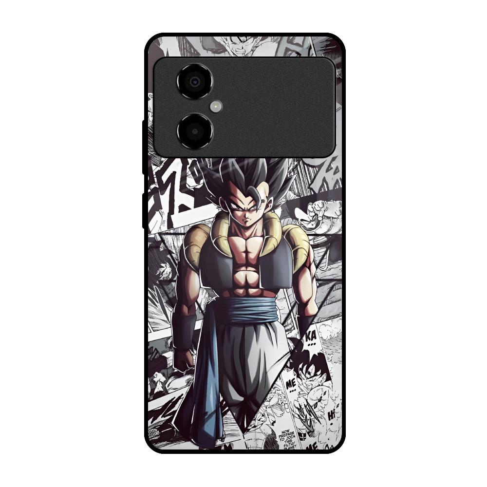 Dragon Anime Art Poco M4 5G Glass Back Cover Online