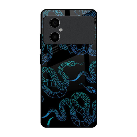 Serpentine Poco M4 5G Glass Back Cover Online