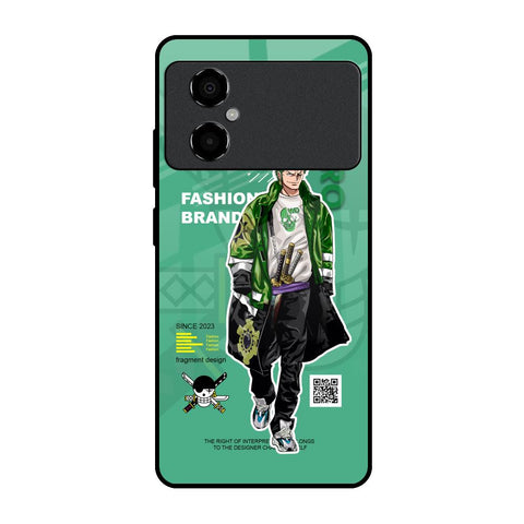 Zoro Bape Poco M4 5G Glass Back Cover Online