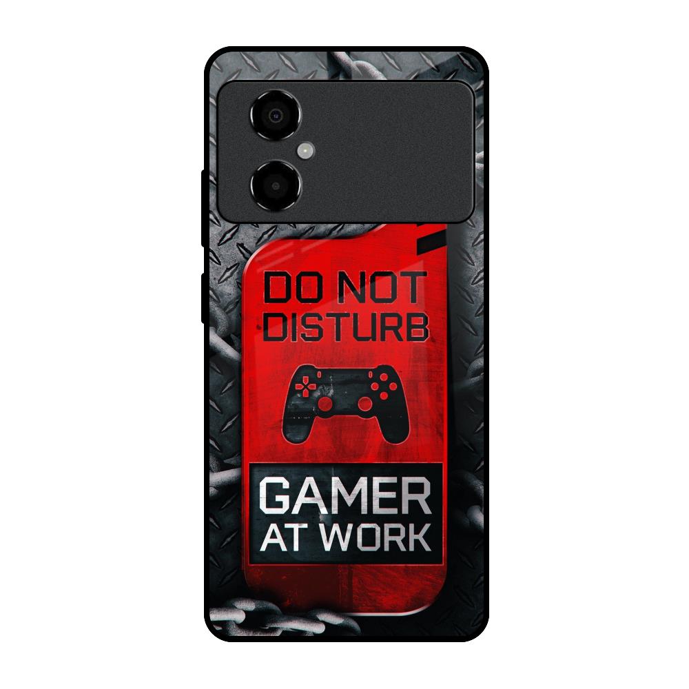 Do No Disturb Poco M4 5G Glass Back Cover Online