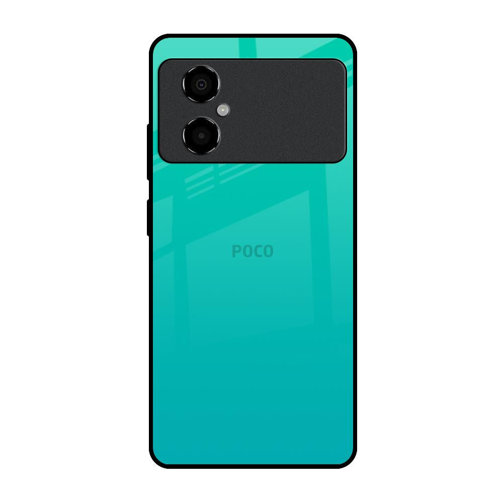 Cuba Blue Poco M4 5G Glass Back Cover Online