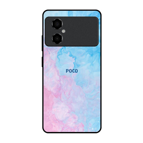 Mixed Watercolor Poco M4 5G Glass Back Cover Online