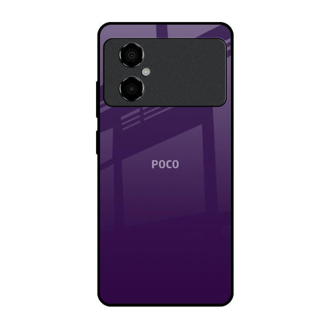 Dark Purple Poco M4 5G Glass Back Cover Online
