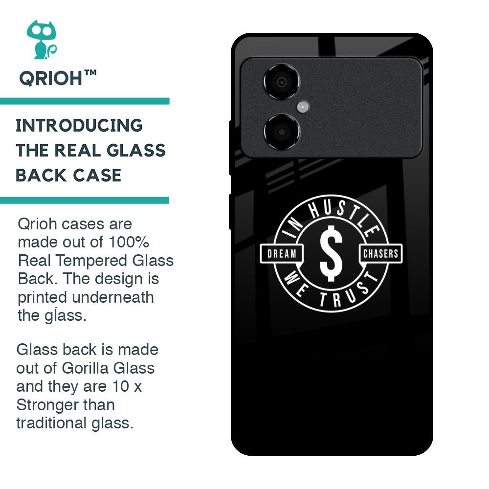 Dream Chasers Glass Case for Poco M4 5G