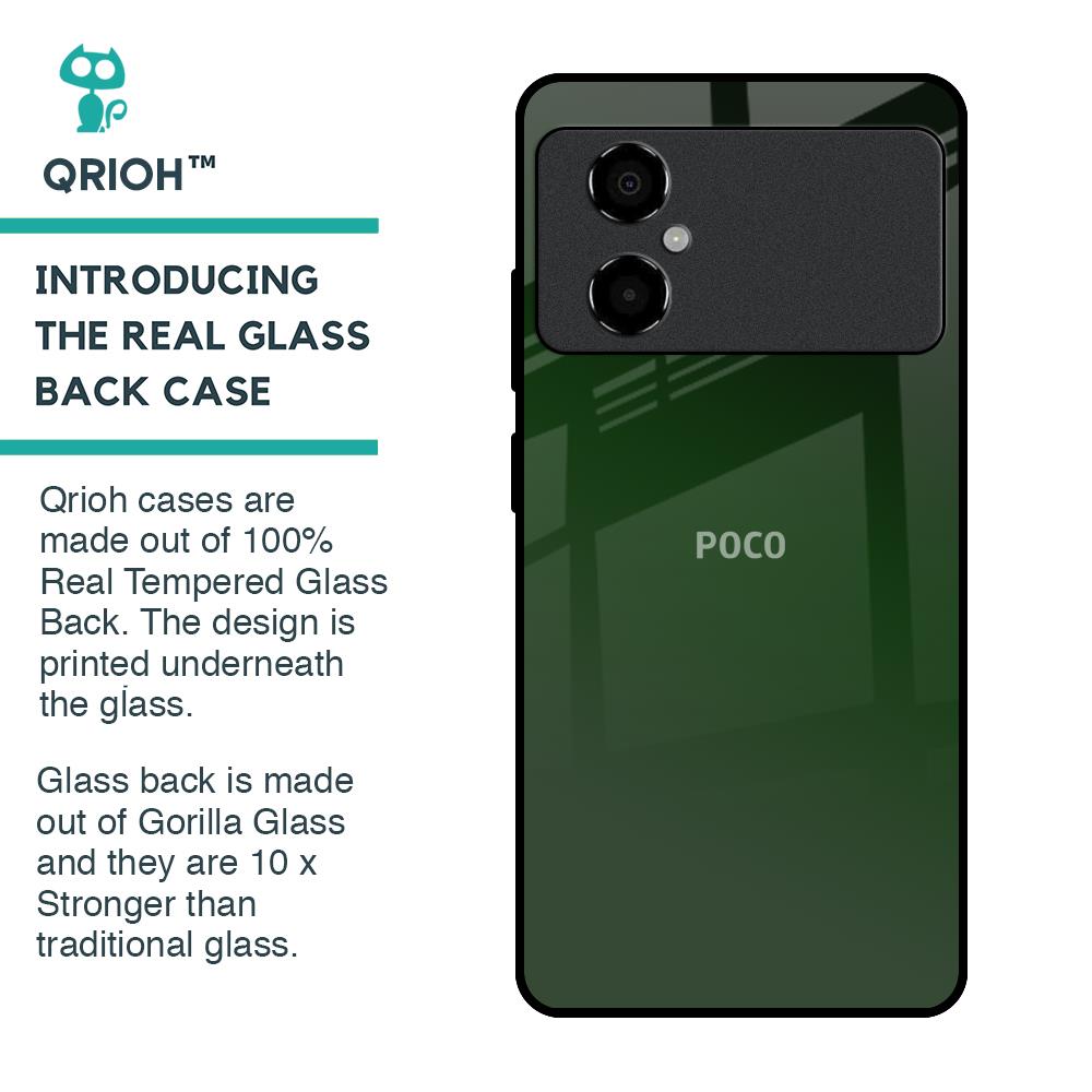 Deep Forest Glass Case for Poco M4 5G