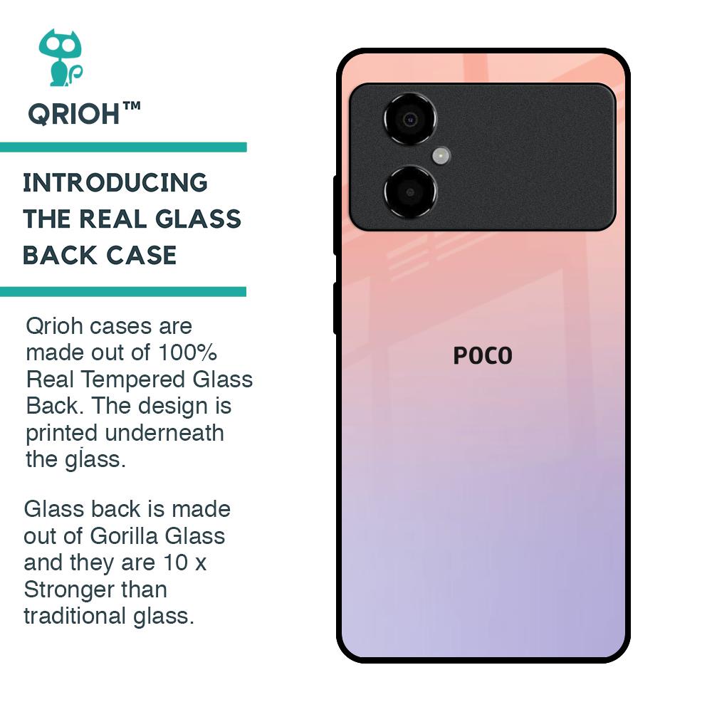 Dawn Gradient Glass Case for Poco M4 5G