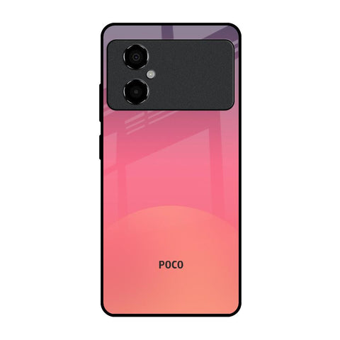 Sunset Orange Poco M4 5G Glass Cases & Covers Online