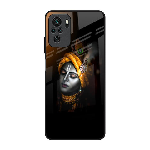 Ombre Krishna Redmi Note 11 SE Glass Back Cover Online