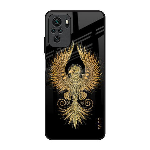 Mythical Phoenix Art Redmi Note 11 SE Glass Back Cover Online