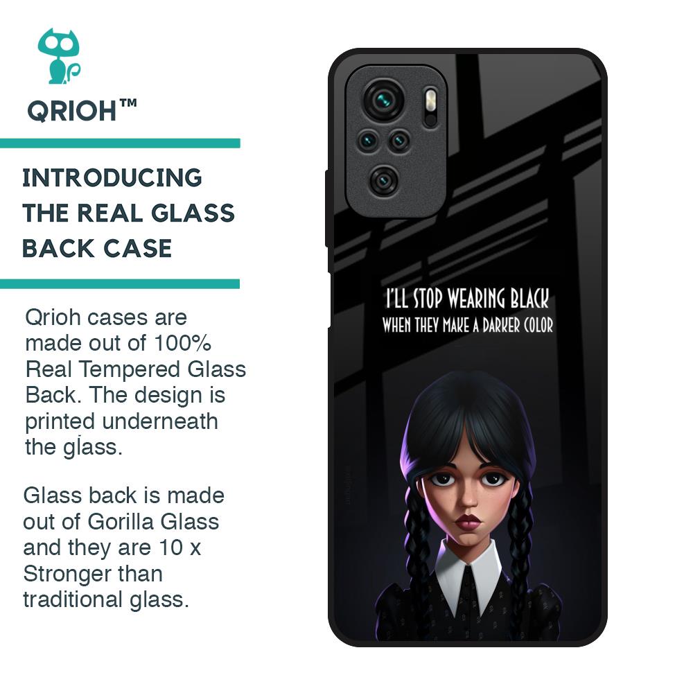 Aesthetic Digital Art Glass Case for Redmi Note 11 SE