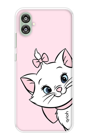Cute Kitty Samsung Galaxy F04 Back Cover
