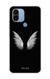 White Angel Wings Poco C50 Back Cover