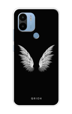 White Angel Wings Poco C50 Back Cover