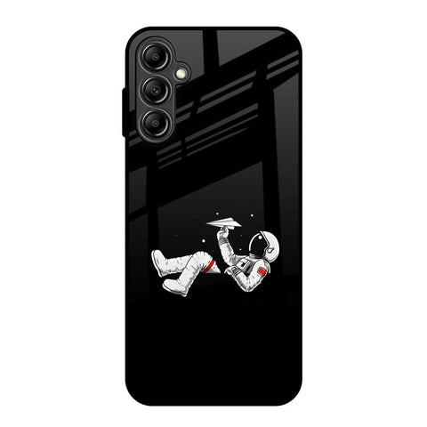 Space Traveller Samsung Galaxy A14 5G Glass Back Cover Online