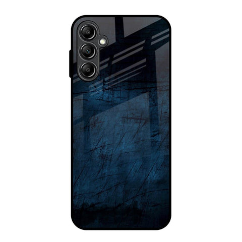 Dark Blue Grunge Samsung Galaxy A14 5G Glass Back Cover Online