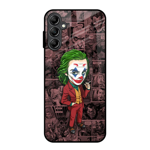 Joker Cartoon Samsung Galaxy A14 5G Glass Back Cover Online