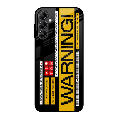 Aircraft Warning Samsung Galaxy A14 5G Glass Back Cover Online