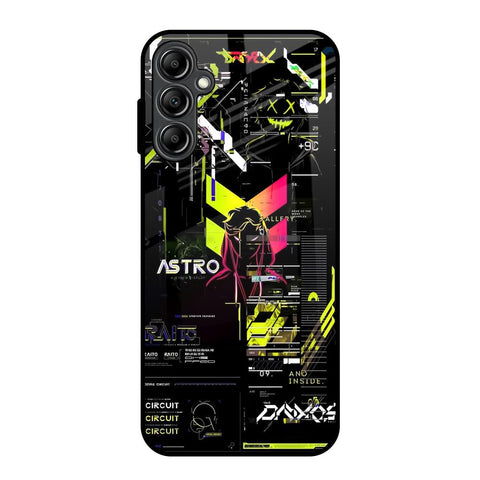 Astro Glitch Samsung Galaxy A14 5G Glass Back Cover Online