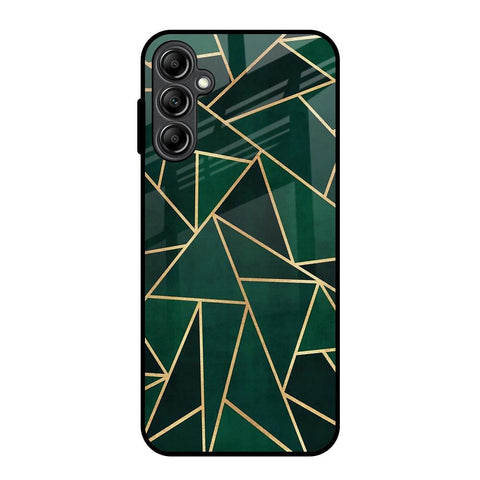 Abstract Green Samsung Galaxy A14 5G Glass Back Cover Online