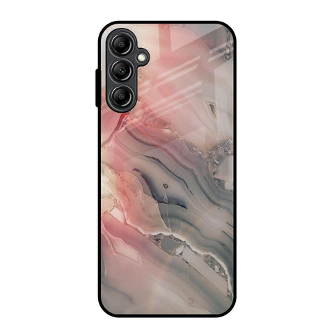 Pink And Grey Marble Samsung Galaxy A14 5G Glass Back Cover Online
