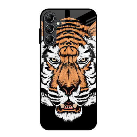 Angry Tiger Samsung Galaxy A14 5G Glass Back Cover Online