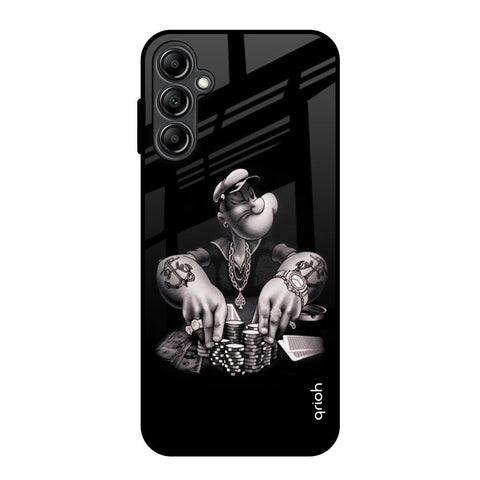 Gambling Problem Samsung Galaxy A14 5G Glass Back Cover Online