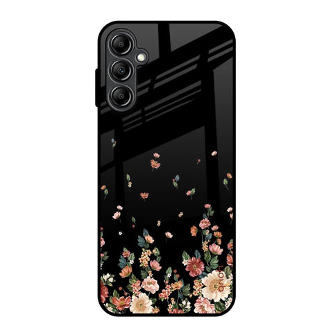 Floating Floral Print Samsung Galaxy A14 5G Glass Back Cover Online