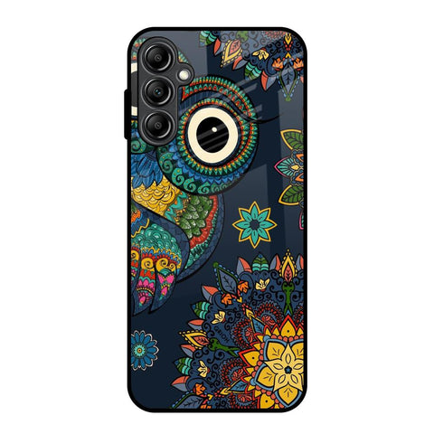 Owl Art Samsung Galaxy A14 5G Glass Back Cover Online