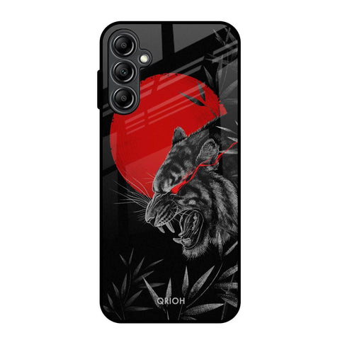 Red Moon Tiger Samsung Galaxy A14 5G Glass Back Cover Online