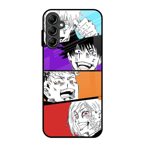 Anime Sketch Samsung Galaxy A14 5G Glass Back Cover Online