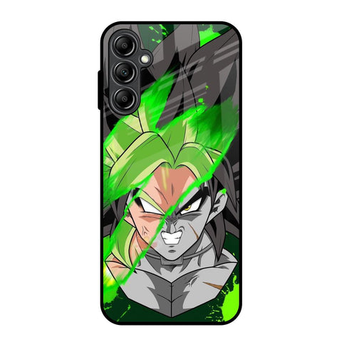 Anime Green Splash Samsung Galaxy A14 5G Glass Back Cover Online