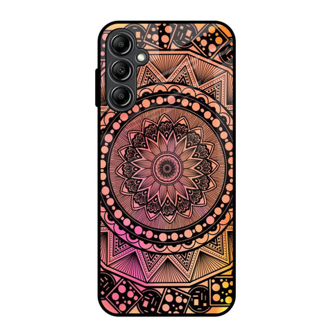 Floral Mandala Samsung Galaxy A14 5G Glass Back Cover Online
