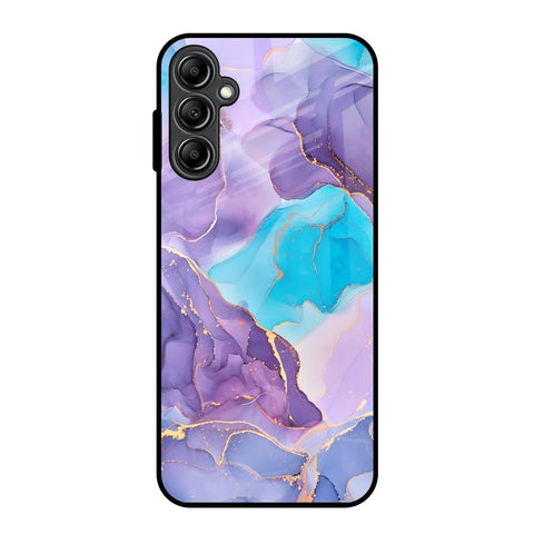 Alcohol ink Marble Samsung Galaxy A14 5G Glass Back Cover Online