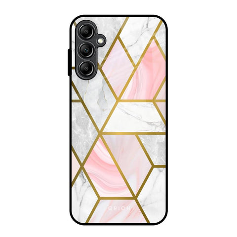 Geometrical Marble Samsung Galaxy A14 5G Glass Back Cover Online