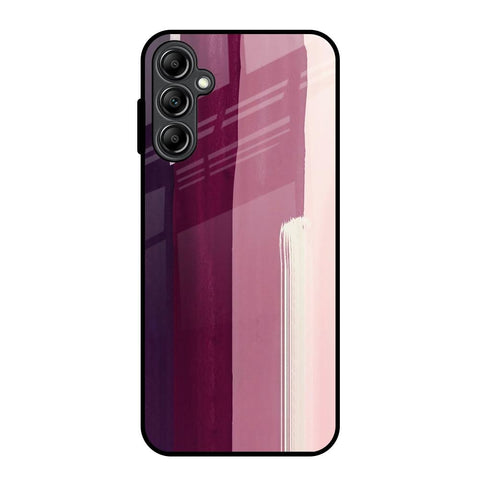 Brush Stroke Art Samsung Galaxy A14 5G Glass Back Cover Online