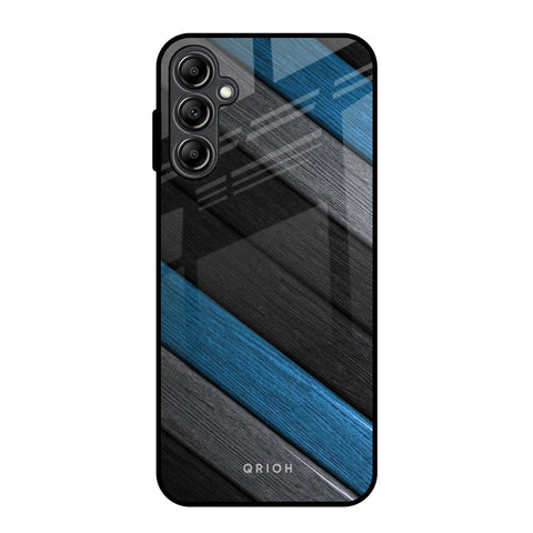 Multicolor Wooden Effect Samsung Galaxy A14 5G Glass Back Cover Online