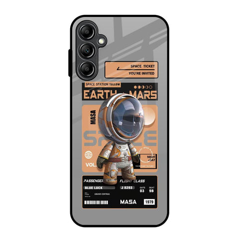 Space Ticket Samsung Galaxy A14 5G Glass Back Cover Online