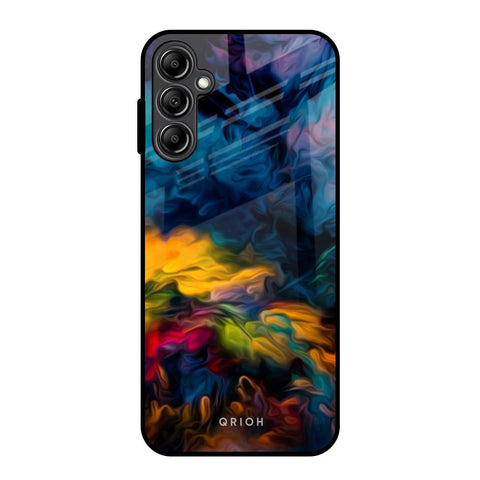 Multicolor Oil Painting Samsung Galaxy A14 5G Glass Back Cover Online