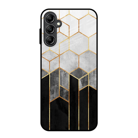 Tricolor Pattern Samsung Galaxy A14 5G Glass Back Cover Online