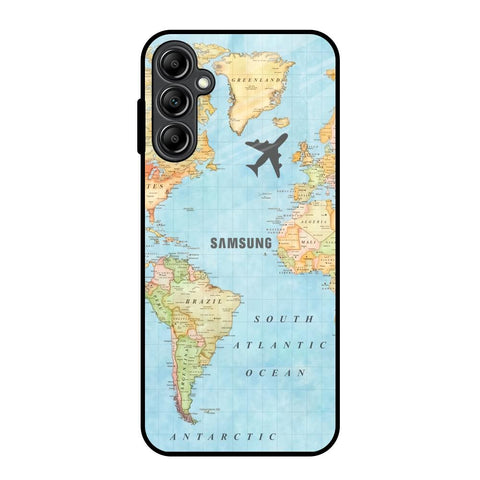 Fly Around The World Samsung Galaxy A14 5G Glass Back Cover Online