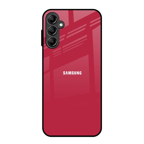 Solo Maroon Samsung Galaxy A14 5G Glass Back Cover Online